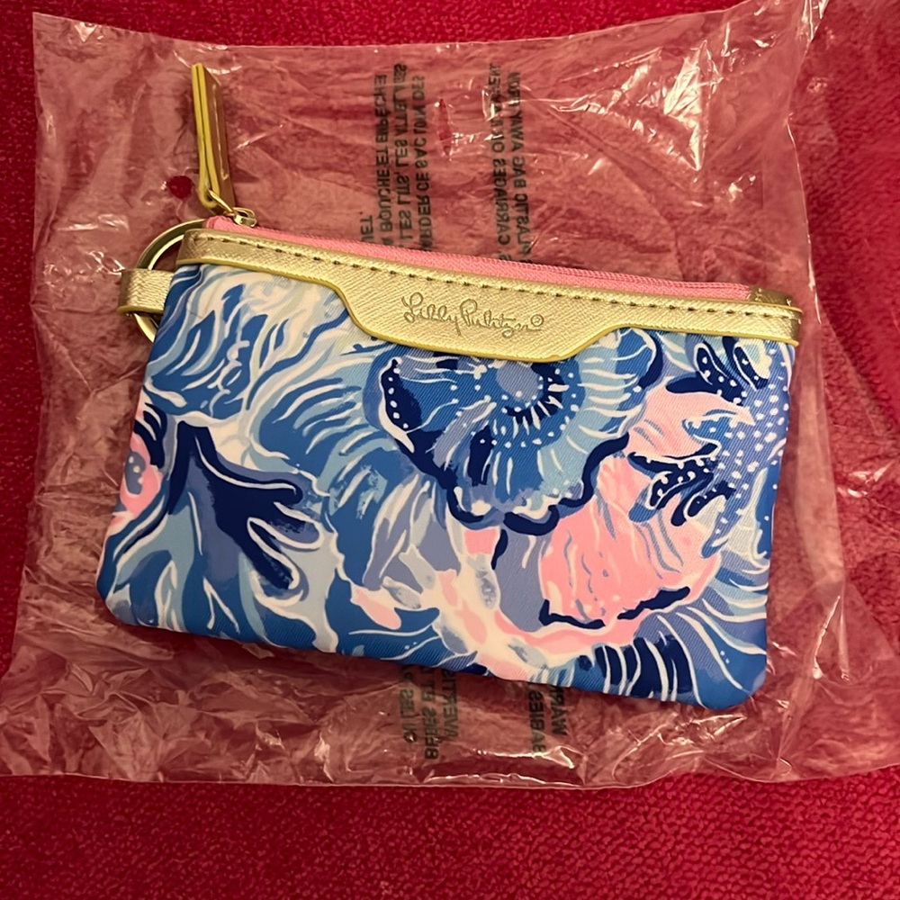 Nwt Lilly Pulitzer let ring / wallet